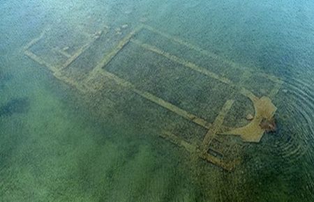 Tarihi bazilika ilk defa görüntülendi