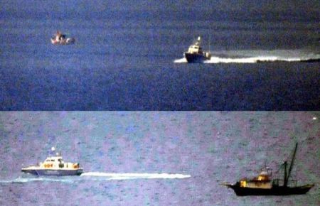 Yunan botlarından Türk teknelere taciz 